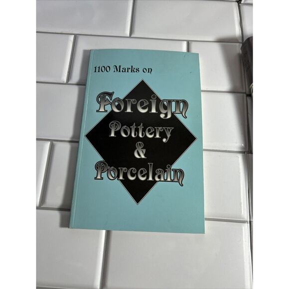 Set Of 3 Pottery, Porcelain, Ceramic & Pottery Mark Identification Books Preown - Picture 3 of 11